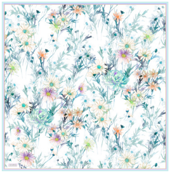 Armine Wildflower White AR9129-2 90CM