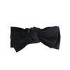 Panache Heritage linen bow Black BC715