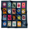Chiara Coco Flower Power Navy Blue CC283-2 70cm