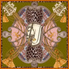 Carlos Ferdinand Equine Elegance Olive SECONDS - AS IS CF213-40 90cm