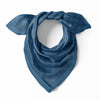 Fringed Monogram Steel Blue
