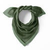 Fringed Monogram Forest Green