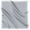 Fringed Monogram Grey