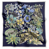 Clelia & Romy La Campagne Black and Navy Double Sided CM624-2 90cm