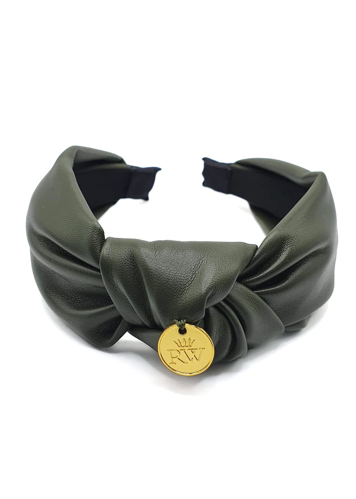 Ruby Willow Monica Hairband Olive RW730