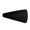 Vivente Velvet Triangle Barrette Black BC776