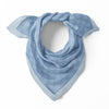 Carlos Ferdinand Fringed Monogram Pale Blue CF900-13 90cm