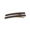 Vivente Davenport Alligator Clips Brown AC2029