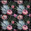 Lily Mulin Protea Print LM7214 90 cm