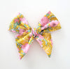 Liberty Girls Bow Clip - Clementina Pink - AC1020