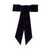 Ruby Willow Heidi Alligator Clip With Ties Navy AC353