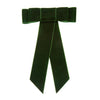 Ruby Willow Heidi Alligator Clip With Ties Emerald AC357