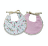 Rosie Liberty Pom Pom Baby Bib BIB02