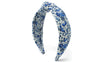 4cm Padded Liberty Knot Band Emma Blue LB2302