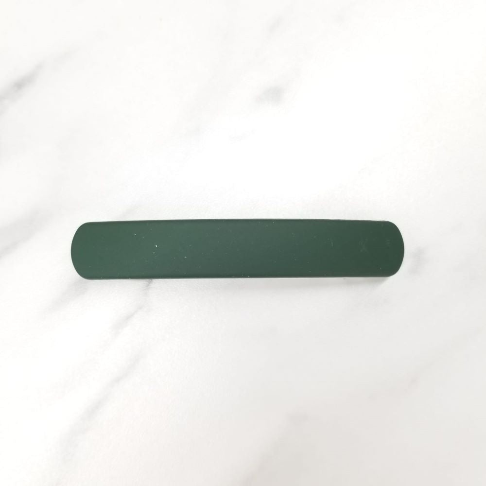 Matte finish Barrette Clip Green HC240