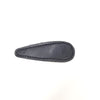 Faux Leather Teardrop Clip Black HC245