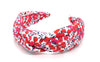 4cm Padded Liberty Knot Band Wiltshire Berry Red LB2303