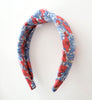 4cm Padded Liberty Knot Band - Clementina Blue - LB2316