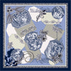 Marqhu Jewelled Toile Navy MQ28-1 90cm