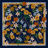 Orla Ermanno Flowers n chains Navy  OE291-2 90cm