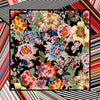 Orla Ermanno Floral and stripes black/brights  OE305-1 90cm