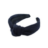 Winter Woollens Knot Headband Navy SS603